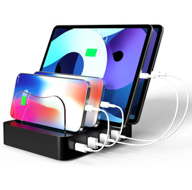 4-Port USB Fast Charge Hub - Multi-Device Dock